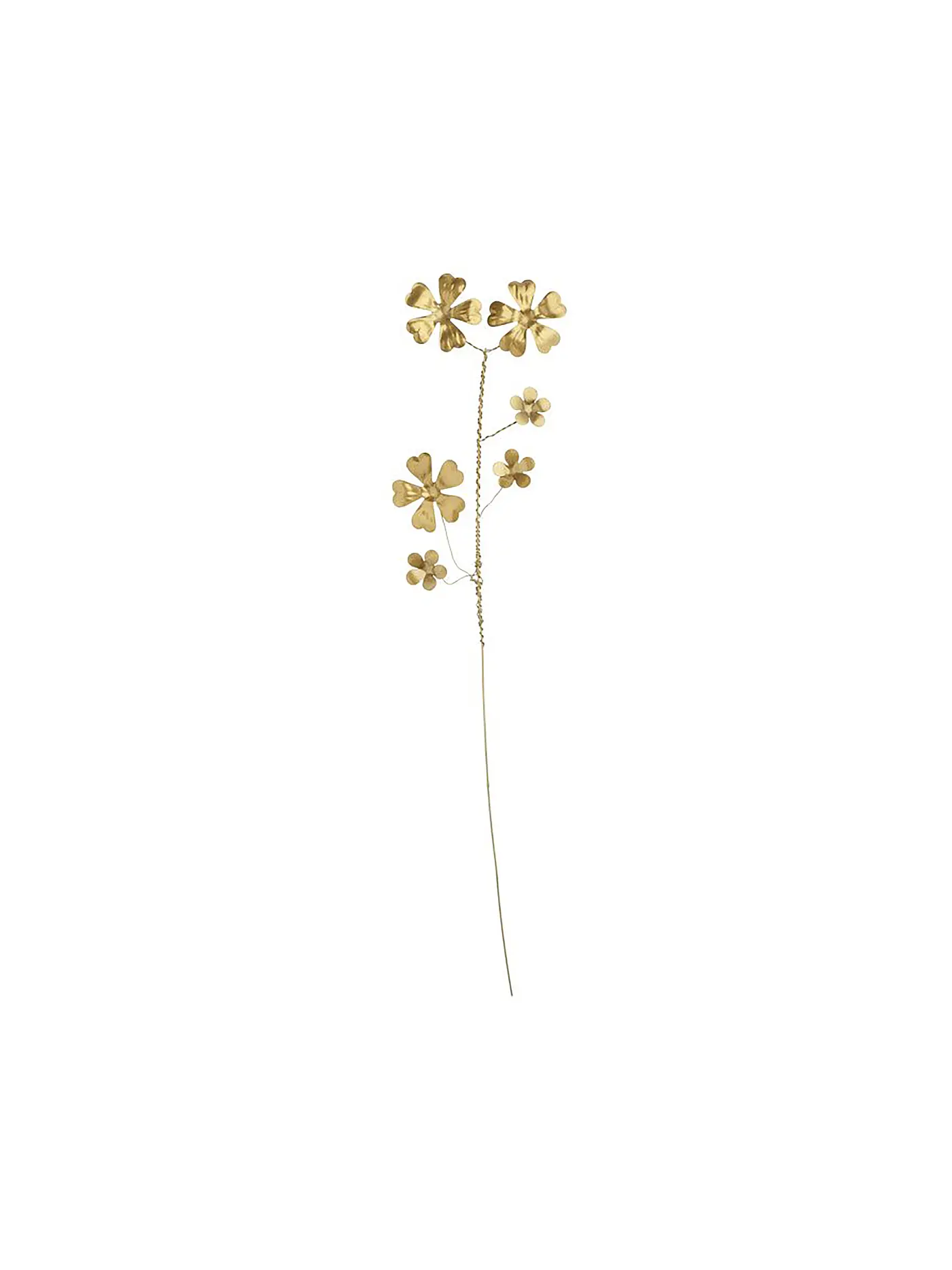 BUNGALOW | Deko Zweige Small 52cm Gold | 